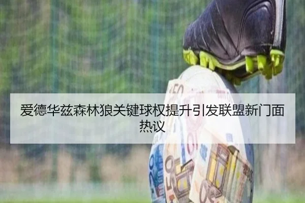 爱德华兹森林狼关键球权提升引发联盟新门面热议